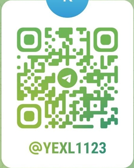 Telegram contact QR code for @YEXL1123